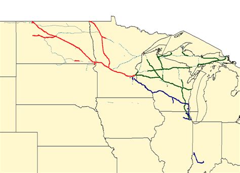 Soo Line Railroad | Line, Map, Diagram