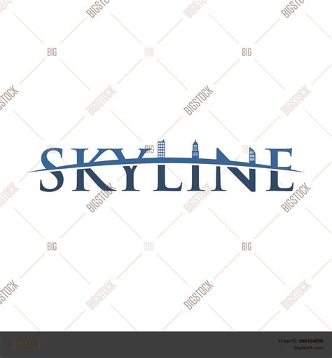 Skyline Logo Concept Vector & Photo (Free Trial) | Bigstock