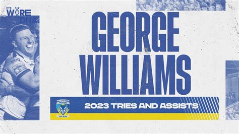 George Williams | 2023 Tries and Assists | Wire TV