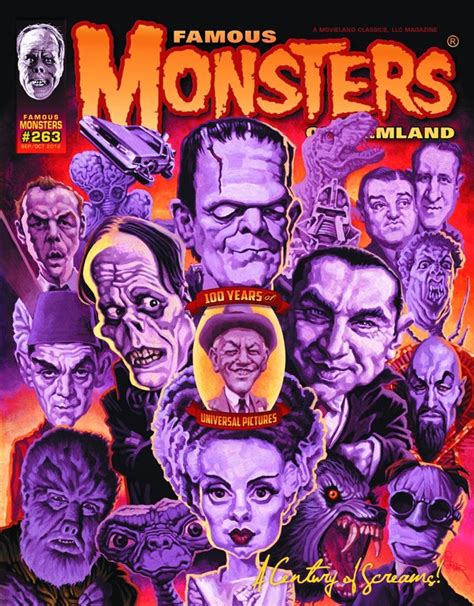 Universal Classic Monsters : Famous Monsters Of Filmland #263, 100 ...