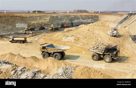 Open Pit Coal Mining and Equipment Stock Photo - Alamy