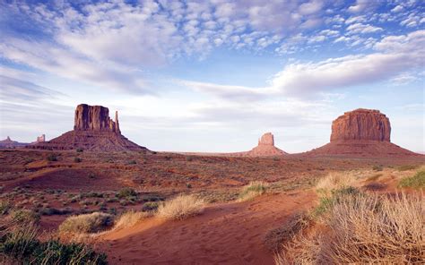 Summer Scene From The Wild West Desert Area Monument Valley View Arizona United States ...