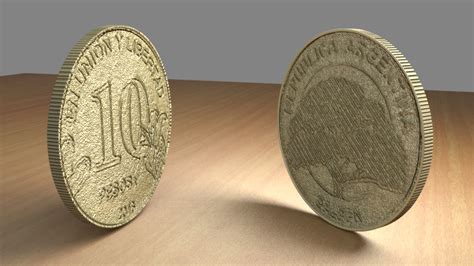 Free 10 coin 3D model - TurboSquid 1432880