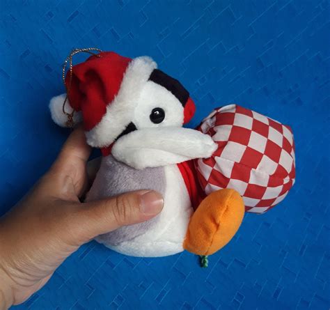 Vintage Christmas Pingu Pinga Set Plush Stuffed Doll Soft Toy - Etsy