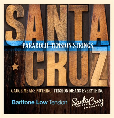 Santa Cruz Baritone Strings - Guitar Strings | Acoustic Guitar Strings ...