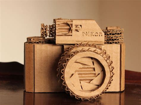 Cardboard Camera by CisforCardboard on Etsy | Cardboard art, Cardboard ...