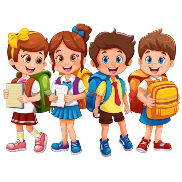 Happy Children Back To School, Back, Back To School, Background PNG ...