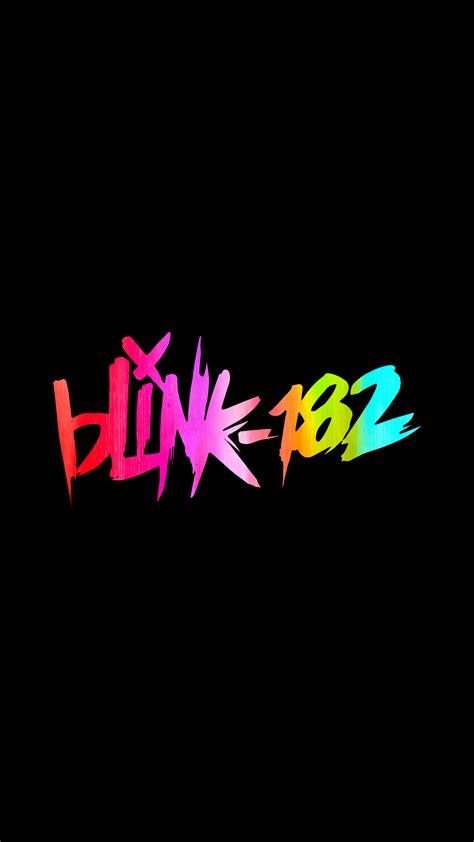 Blink-182 logo with the NINE album colors [2376 x 4224] | Blink 182 ...