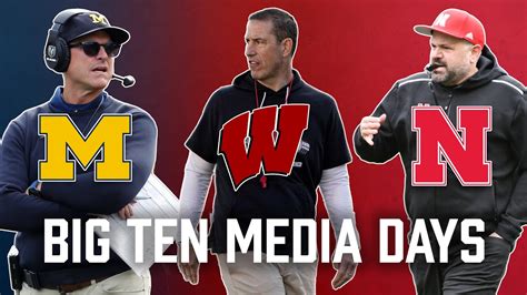 My Reaction To Day 2 Of The 2023 Big Ten Media Days | Big Ten Football 2023 - Win Big Sports