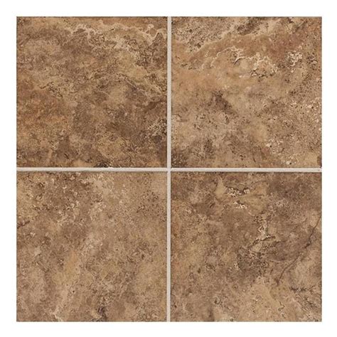 Palatina Olympus Brown 12" x 12" Porcelain Tile | Nebraska Furniture ...