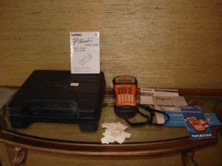 Brother P Touch Model 1600 Label Maker Thermal Printer Portable Pro XL ...