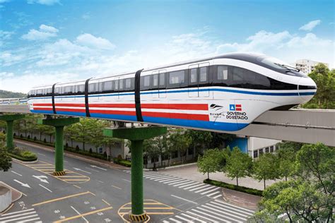 BYD apresenta o primeiro monotrilho SkyRail do Brasil - Metrô CPTM