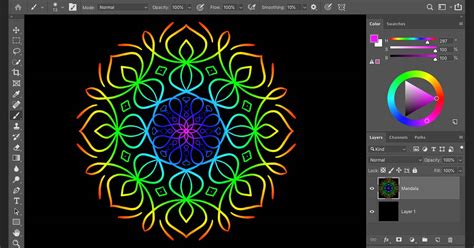 How to use Paint Symmetry in Photoshop