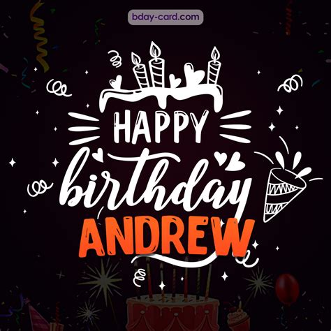 Birthday images for Andrew 💐 — Free happy bday pictures and photos | BDay-card.com