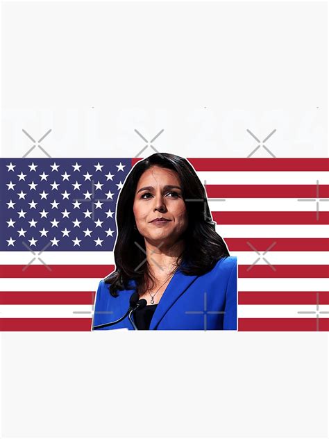 "Tulsi Gabbard 2024" Sticker for Sale by sulemannorman21 | Redbubble