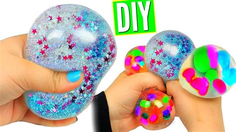 DIY Liquid Squishy Balls! Orbeez & Glitter Liquid Stress Balls!