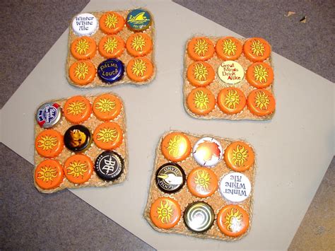 Drops in the Bucket: Bottle Cap Coasters