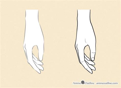 관련 이미지 | Drawing anime hands, Anime hands, Hand drawing reference