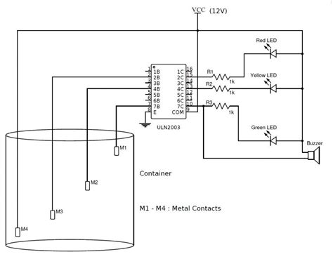 Level Sensor Circuit Diagram