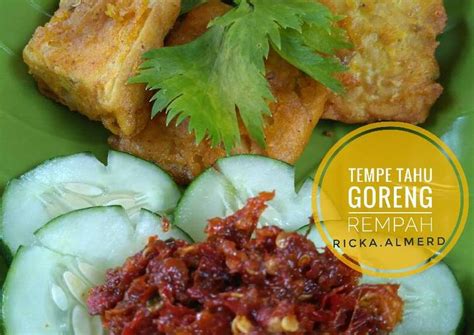 Resep Tempe tahu goreng rempah oleh ricka.almerd - Cookpad