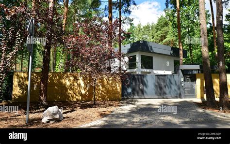 Warsaw, Poland. 28 July 2022. Area with family houses in green district Wawer Stock Photo - Alamy