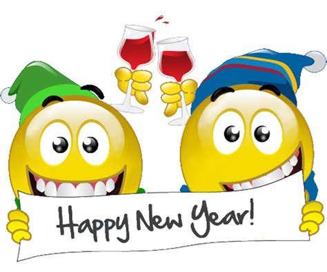 Happy New Year Smileys | Happy new year animation, Happy new year emoji, New year jokes