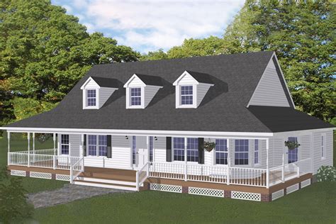 3 Bedroom Farmhouse Floor Plans - floorplans.click