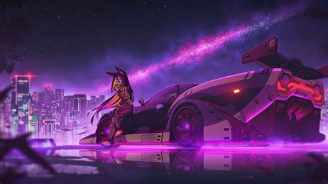 1920x1080 Anime Girl Cyberpunk Ride 4k Laptop Full HD 1080P ,HD 4k Wallpapers,Images,Backgrounds ...
