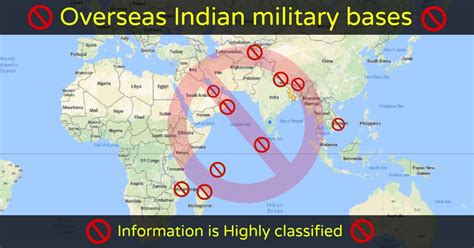 Indian Naval Bases Map