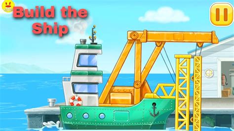 build a ship game for kids - YouTube