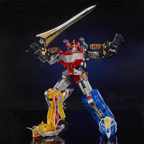 Hasbro Power Rangers Lightning Collection Mighty Morphin Dino Megazord ...