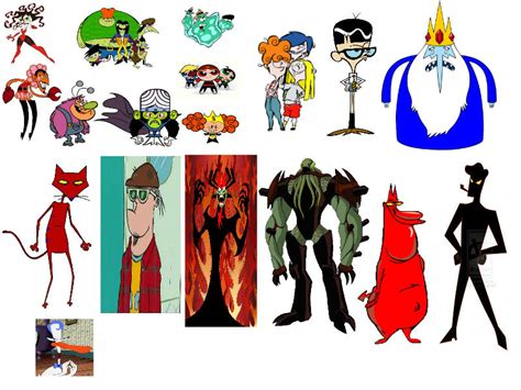 Cartoon Network Villains by Bart-Toons on DeviantArt