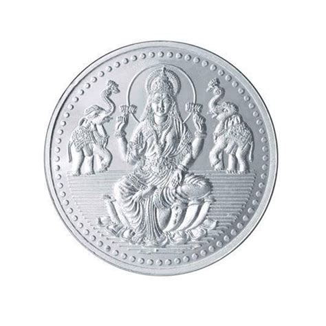 Goddess Lakshmi 100 Gram Silver Coin