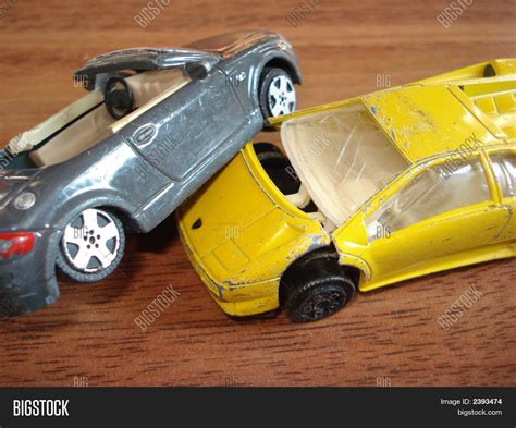 Toy Car Crash Stock Photo & Stock Images | Bigstock