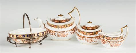 Wedgwood Three Piece Tea Set | Cottone Auctions