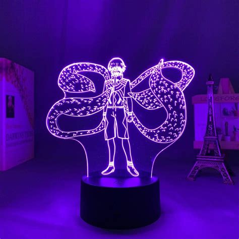 Anime 3d Figure Lamp Tokyo Ghoul Ken Kaneki Juzo Suzuya For Bedroom Decor Style Indoor Holiday ...