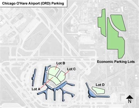 Chicago OHare Airport Parking | ORD Airport Long Term Parking Rates & Map