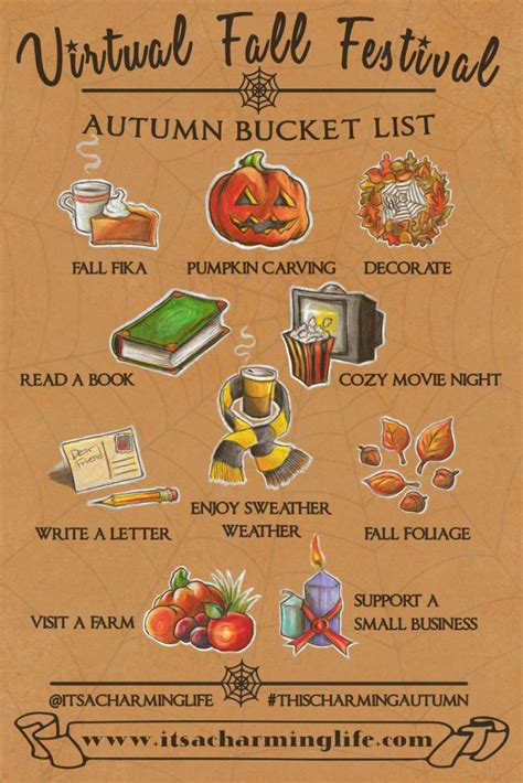 COZY FALL ACTIVITIES | 10 Autumn Bucket List Ideas