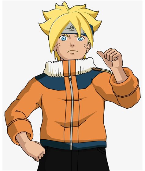 Naruto Boruto Uzumaki Orange Jacket - Jackets Creator