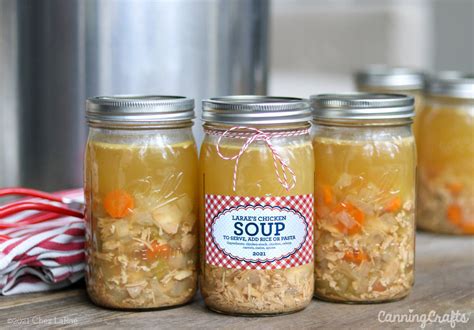 Homemade Chicken Soup Pressure Canning Recipe for easy meal prep – CanningCrafts