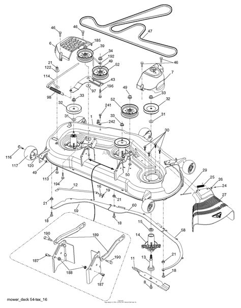 Husqvarna Lgt2654 Drive Belt Diagram - Wiring Diagram Pictures