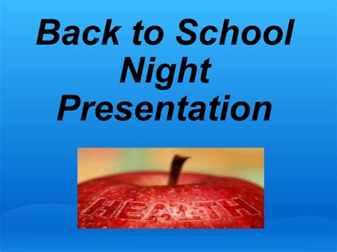 Back to school_night_presentation | PPT