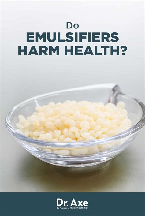 What Is an Emulsifier? Uses and Risks of Emulsifiers In Foods - Dr. Axe