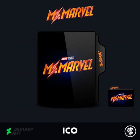 Ms Marvel Folder Icon Pack by RTINJONS on DeviantArt