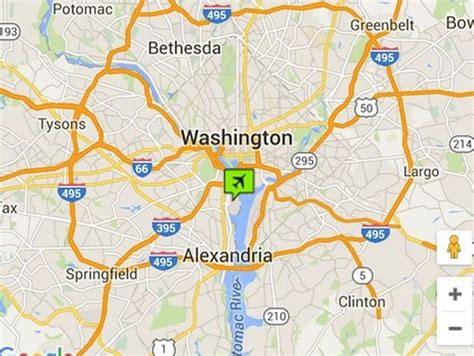 Washington DC Airports: Maps and Directions