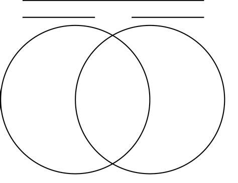 2-Circle Venn Diagram Template Free Download