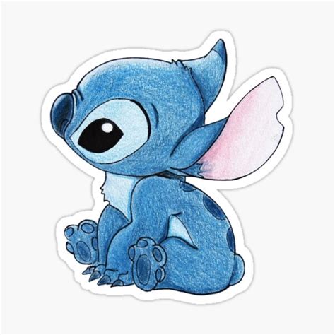 "Baby Stitch " Sticker for Sale by smhdesigns | Redbubble