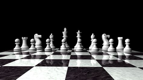 Black and White Chess Pieces Wallpapers - 4k, HD Black and White Chess ...