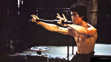 Bruce Lee, Bruce Lee, martial arts, Nunchucks, Enter the Dragon HD wallpaper | Wallpaper Flare