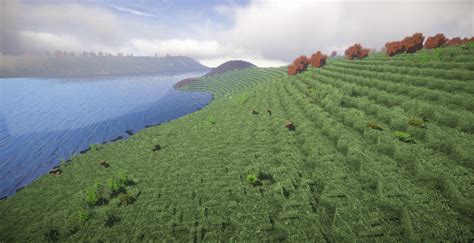 Loch Arkaig (The dragon flight from Harry Potter) Minecraft Map